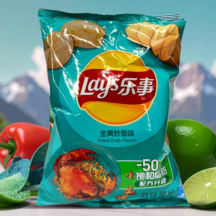 LAYS FRIED CRAB FLAVOR